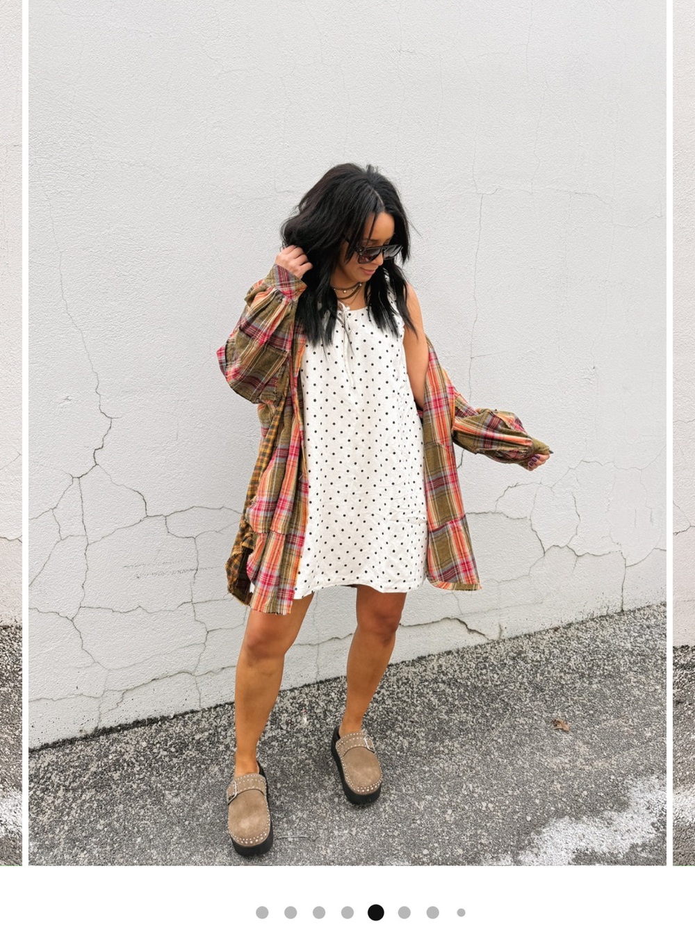 Sunday Edition Polka Dot Dress, NWT